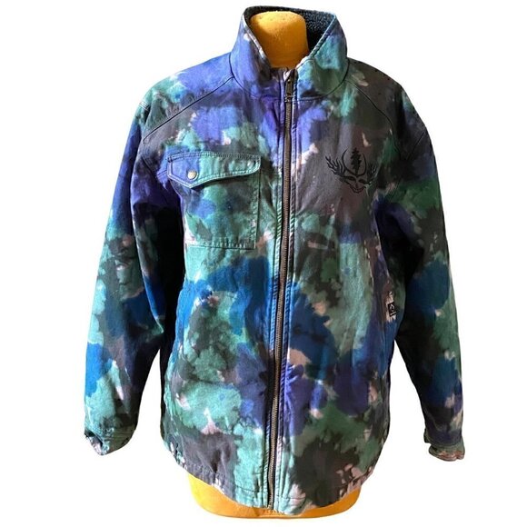 Dri Duck Grateful Dead Tie Dye Jacket Mens Sz XL Limited Edition Dead of Winter - Picture 2 of 16